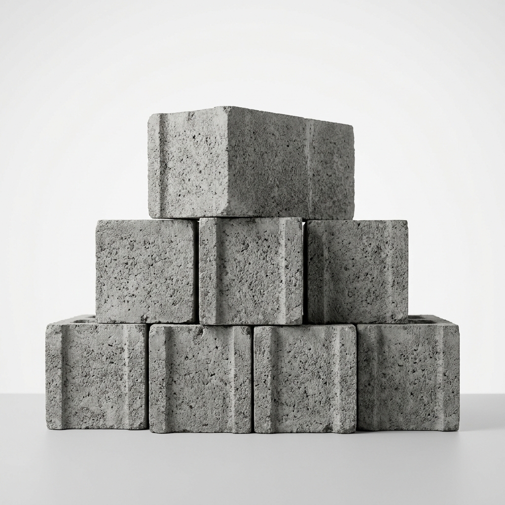 Blocks de construcción apilados
